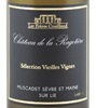 Château De La Ragotière Muscadet Sèvre Et Main 2014