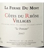 Le Ferme Du Mont Le Ponnant Stéphane Vedeau 2009