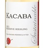 Kacaba Vineyards Reserve Riesling 2021