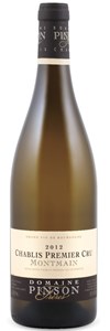 Domaine Pinson Frères Montmain Chablis 2012