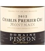 Domaine Pinson Frères Montmain Chablis 2012