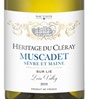 Heritage du Cleray Muscadet Sevre et Maine 2019