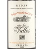 Viños Los Valles Crianza Tempranillo Graciano 2010