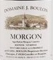 Domaine J. Boulon Morgon Gamay (Beaujolais) 2009