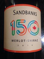 Sandbanks 150 Merlot-Shiraz 2016
