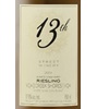 13th Street June's Vineyard Riesling 2015