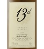 13Th Street June's Vineyard Riesling 2015