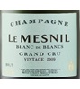 Le Mesnil Blanc De Blancs Champagne 2009