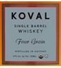 Single Barrel Four Grain Koval Whiskey