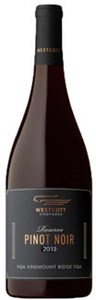 Westcott Vineyards Reserve Pinot Noir 2015