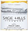 Sage Hills Vineyard Pinot Gris 2015