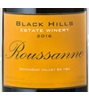 Black Hills Estate Winery Roussanne 2016