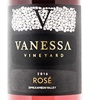 Vanessa Vineyard Rosé Merlot Syrah 2017