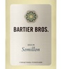 Bartier Bros Cerqueira Vineyard Semillon 2019