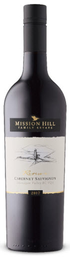 Mission Hill Reserve Cabernet Sauvignon 2017 Expert Wine Review