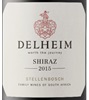 Delheim Shiraz 2015