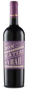 Cousiño-Macul Don Matias Reserva Syrah 2014