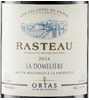 ORTAS Cave de Rasteau La Domelière Rasteau 2014