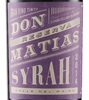 Cousiño-Macul Don Matias Reserva Syrah 2014