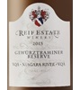 Reif Estate Winery Reserve Gewürztraminer 2015