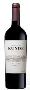 Kunde Family Winery Merlot 2014