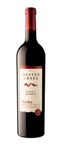 Hester Creek Estate Winery Terra Unica Old Vines Merlot 2015