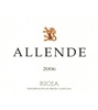 Allende Miguel Angel De Gregorio Tempranillo 2006