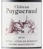 Château Puygueraud 2016