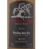 Coffin Ridge Bone Dry Riesling 2013