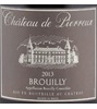 Château De Pierreux Brouilly 2013