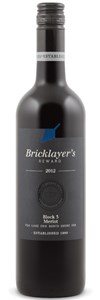 Bricklayer's Reward Block 3 Merlot 2012