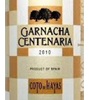 Bodegas Aragonesas Centenaria Bodegas Aragonesas Garnacha 2011