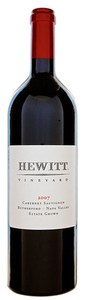 Hewitt Vineyard Estate Grown Cabernet Sauvignon 2011