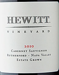 Hewitt Vineyard Estate Grown Cabernet Sauvignon 2009 Expert Wine