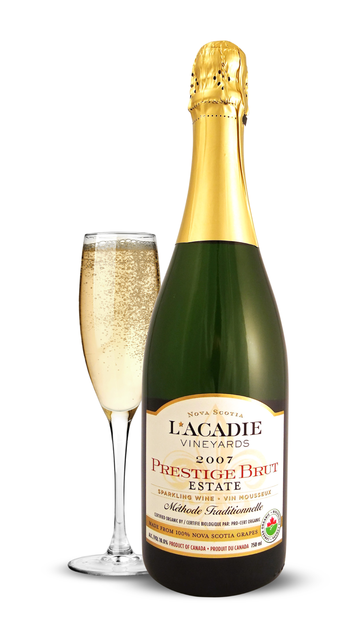 L'Acadie Vineyards Prestige Brut Sparkling Wine 2007 Expert Wine Review
