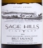 Sage Hills Vineyard Brut Sauvage Pinot Gris 2015