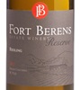Fort Berens Estate Winery Riesling Reserve 2018