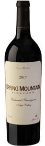 Spring Mountain Vineyard Estate Cabernet Sauvignon 2017