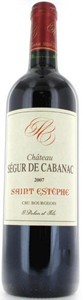 Château Ségur De Cabanac Cru Bourgeios Blend - Meritage 2004