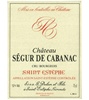 Château Ségur De Cabanac Cru Bourgeios Blend - Meritage 2004