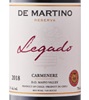 De Martino Reserva Legado Carmenère 2018