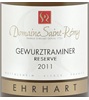 Domaine Saint-Rémy Réserve François & Philippe Ehrhart Gewürztraminer 2011