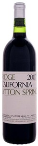 Ridge Vineyards York Creek Zinfandel 2007