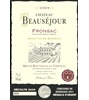 Château Beausejour Vign. Sudrat-Melet Meritage 2009