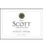 Scott Family Estate Dijon Clone Pinot Noir 2010