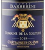 Domaine De La Solitude Barberini Châteauneuf-Du-Pape 2015