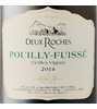 Deux Roches Pouilly-Fuissé 2014