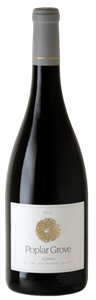 Poplar Grove Winery Syrah 2012