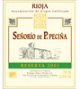 Senorio De P. Tempranillo Blend Pecina Reserva 1999