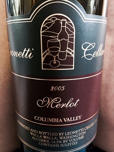 Leonetti Cellar Merlot 2005